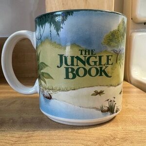 Vintage Jungle Book Disney Mug Cup
- Green and Blue